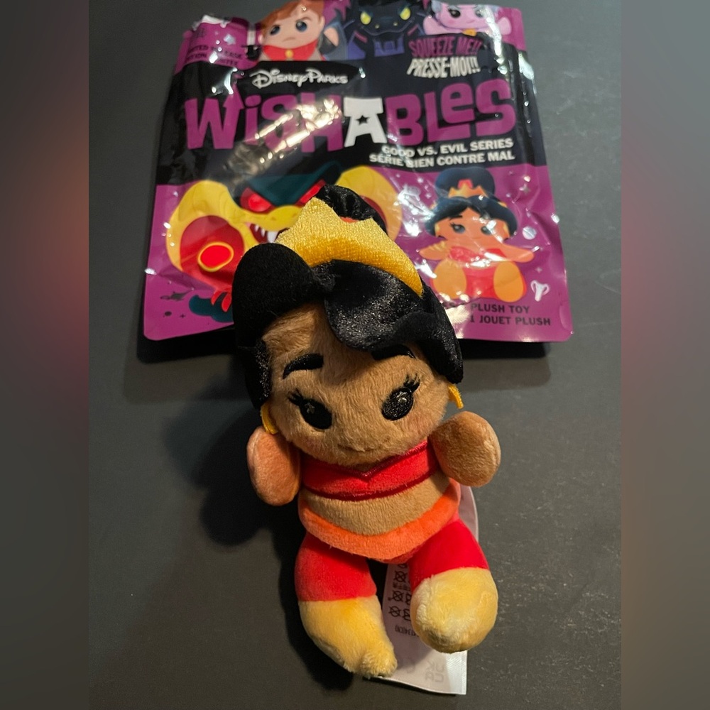 Disney Parks Wishables Good Vs. Evil Series Jasmine Plush